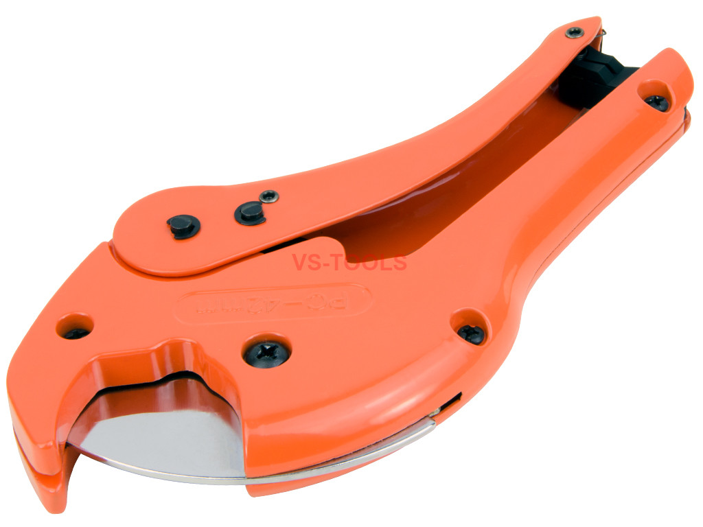 Plumbing Plastic Tube PEX Pipe Hose Ratcheting Cutter 42mm